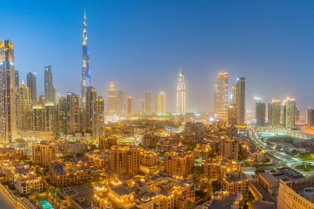 Nouveau Art Deco 3Br With Burj & Canal Views Dubai Exterior photo